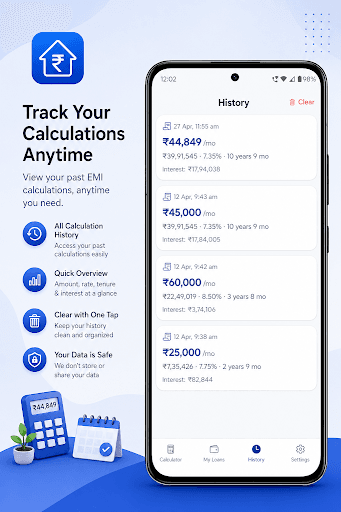 EMI Calculator Loan & Interest screenshot 4