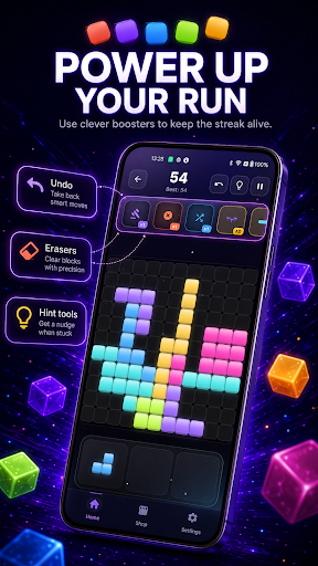BlockBaaz: Cosmic Block Puzzle screenshot 3