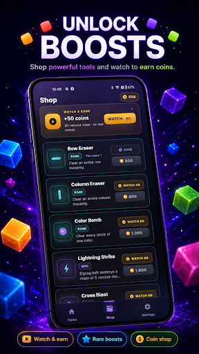 BlockBaaz: Cosmic Block Puzzle screenshot 7