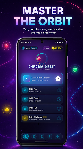 Chroma Orbit screenshot 1