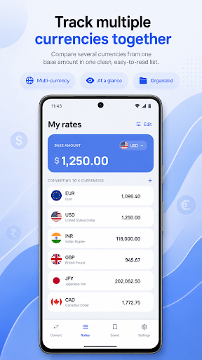Currency Converter: Live Rates screenshot 2