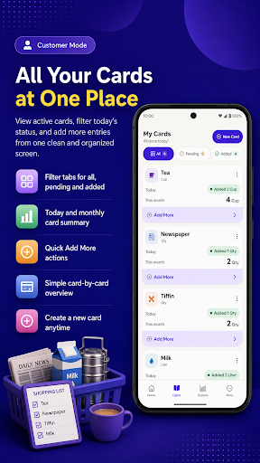 Daily Book: Milk & Hisab screenshot 2