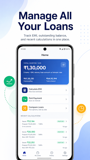 EMI Calculator Loan & Interest screenshot 1