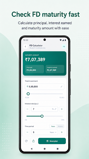 FinCalc: SIP EMI FD Calculator screenshot 3