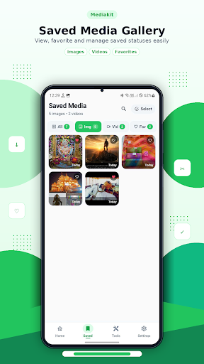 Mediakit: Status Saver screenshot 2
