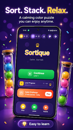 Sortique screenshot 1