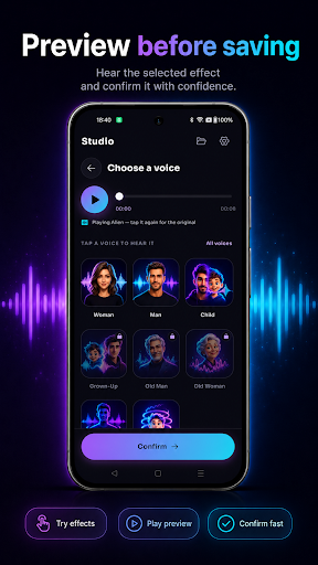 Voxi: Voice Changer & Recorder screenshot 3