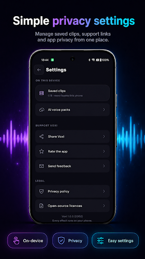 Voxi: Voice Changer & Recorder screenshot 5
