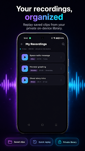 Voxi: Voice Changer & Recorder screenshot 6