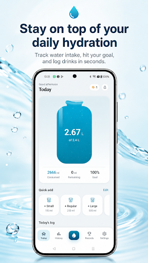 Water Tracker: Drink Reminder screenshot 1