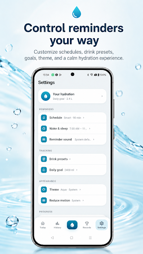 Water Tracker: Drink Reminder screenshot 7