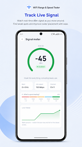 Wi-Fi Range & Speed Tester screenshot 2